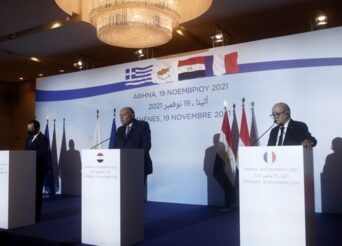 ΤΕΤΡΑΜΕΡΗΣ ΕΛΛΑΔΑΣ, ΚΥΠΡΟΥ, ΑΙΓΥΠΤΟΥ, ΓΑΛΛΙΑΣ: ΚΟΙΝΟ ΑΝΑΚΟΙΝΩΘΕΝ ΜΕ ΑΝΑΦΟΡΕΣ ΣΤΟ ΔΙΚΑΙΟ ΤΗΣ ΘΑΛΑΣΣΑΣ