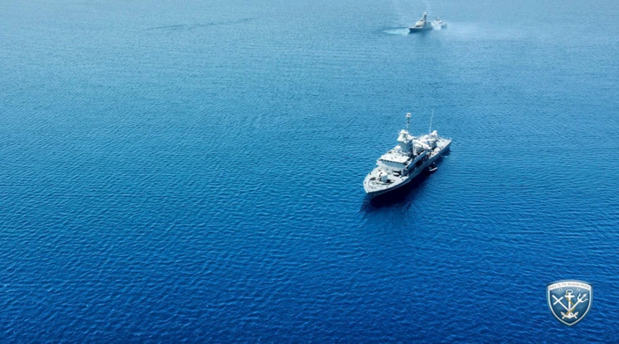 ΕΝΤΥΠΩΣΙΑΚΕΣ ΦΩΤΟΓΡΑΦΙΕΣ ΑΠΟ ΤΗΝ ΑΣΚΗΣΗ “ΚΑΤΑΙΓΙΣ 26” ΤΟΥ ΠΟΛΕΜΙΚΟΥ ΝΑΥΤΙΚΟΥ